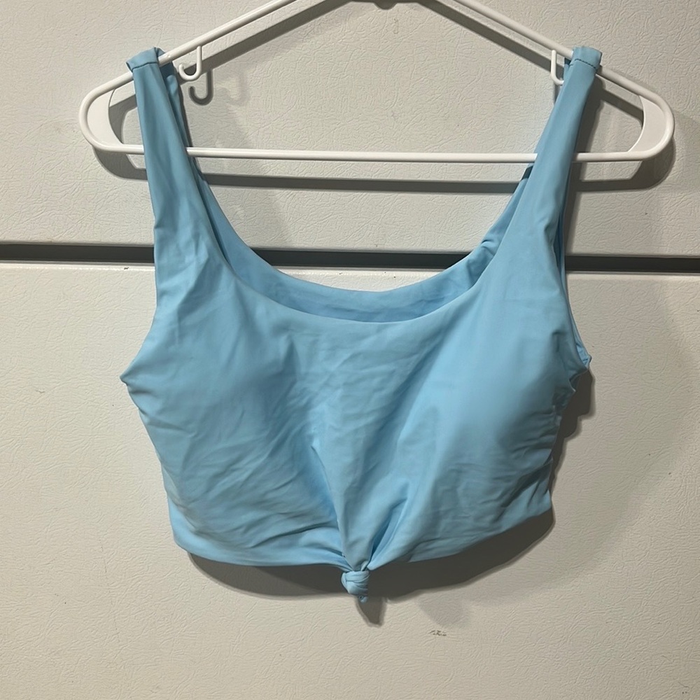 Baby Blue Swim Top